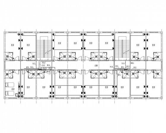 地上3层旅馆电气CAD施工图纸（三级负荷，第三类防雷） - 3