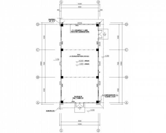 住宅楼变电站电气CAD施工图纸（三级负荷，第三类防雷） - 4
