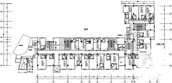 8层快捷酒店给排水设计CAD施工图纸 - 1