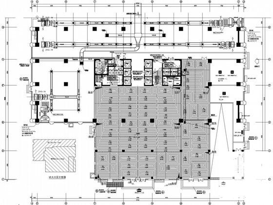 24层商业综合广场暖通空调设计CAD施工图纸(详细图纸丰富) - 1