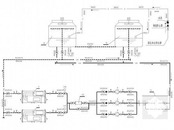 24层商业综合广场暖通空调设计CAD施工图纸(详细图纸丰富) - 4