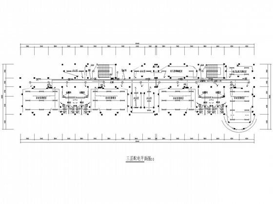 3层幼儿园电气施工设计图纸（人防） - 1