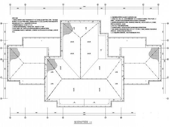24层钢筋混凝土结构单元式高层住宅楼电气CAD施工图纸（第三类防雷） - 4