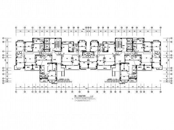 高层钢筋混凝土结构小区住宅楼电气施工设计图纸（第三类防雷） - 5
