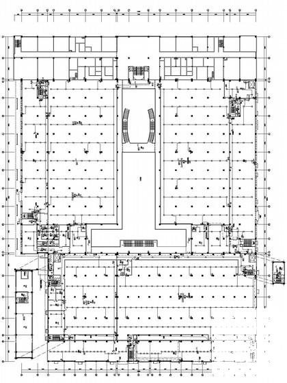 3层办公科研综合楼弱电系统CAD施工图纸77张 - 1