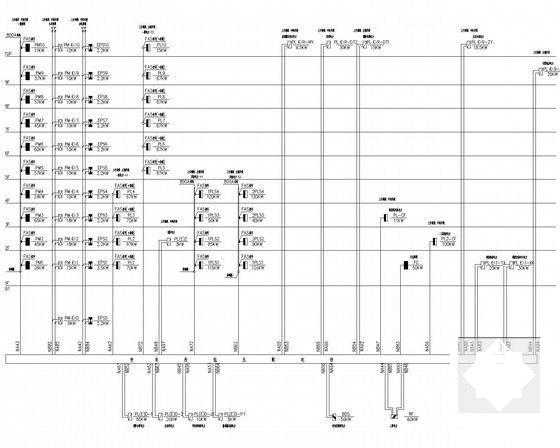 10层质监局电气CAD施工图纸带人防（甲级院）(民用建筑) - 5