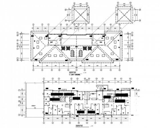 二类高层地上11层居住建筑电气CAD施工图纸（第三类防雷） - 3