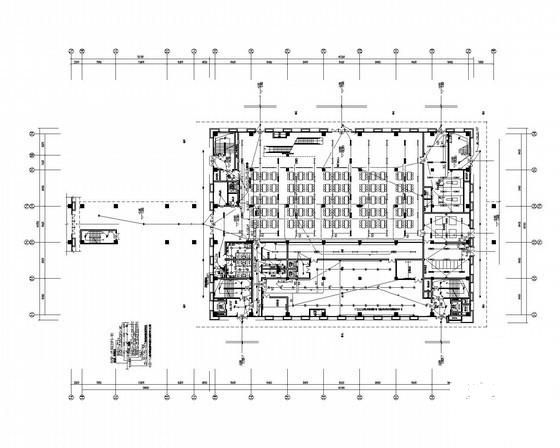 5层职工餐厅强弱电CAD施工图纸（甲级设计院）(接线系统图) - 2