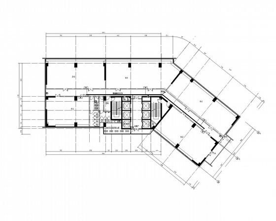 知名综合楼弱电CAD施工图纸（门禁、停车场、一卡通系统） - 2