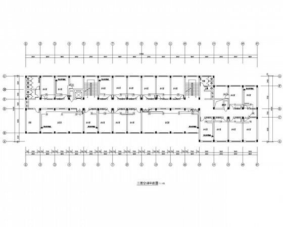 6层机关大院维修改造项目电气CAD施工图纸（第三类防雷）(火灾自动报警系统) - 3