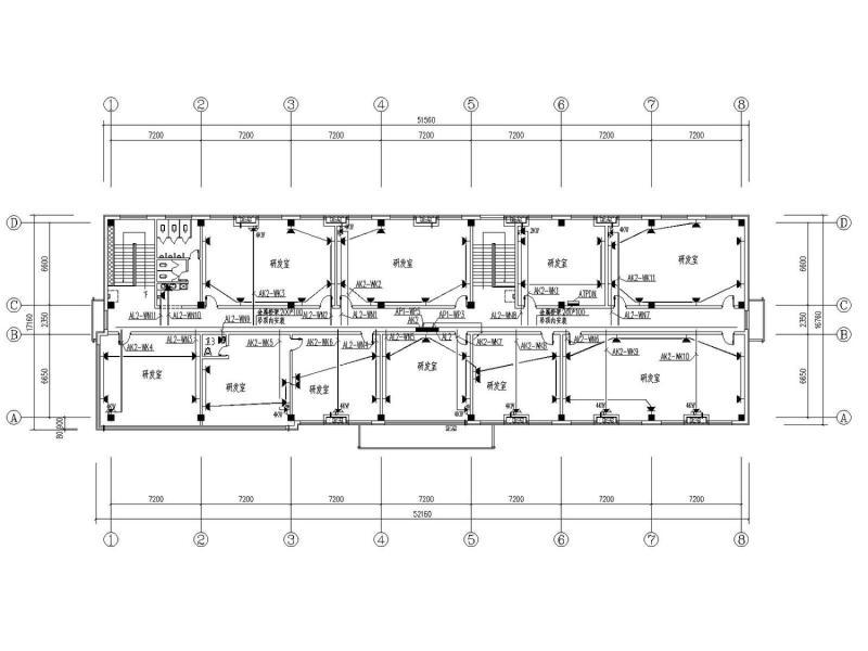 汽车部件公司新建厂区电气CAD施工图纸（知名院最新设计） - 3