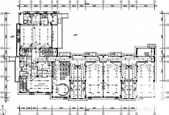 4层钢筋混凝土结构小区配套日托制幼儿园电气CAD施工图纸(联动控制系统) - 1