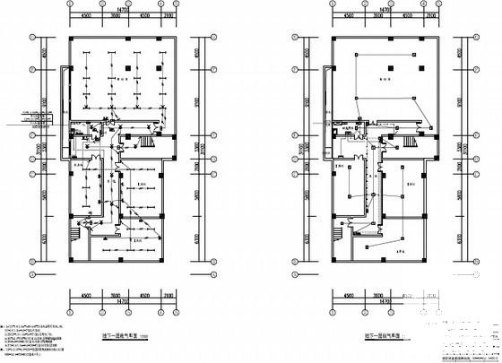 4层钢筋混凝土结构小区配套日托制幼儿园电气CAD施工图纸(联动控制系统) - 4
