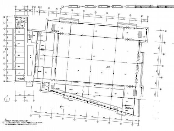 3层学校餐厅体育活动中心电气CAD施工图纸（二级负荷，第三类防雷） - 3