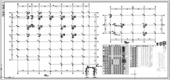 12层框架商业主体结构设计CAD施工图纸（筏形基础） - 2