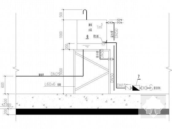 8层电子工业厂房空调通风设计CAD施工图纸(风冷热泵) - 5