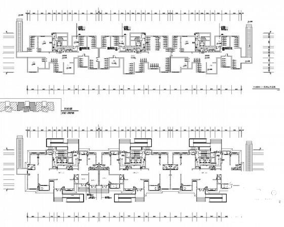 18层钢筋混凝土结构小区住宅楼建筑电气CAD施工图纸（知名设计院） - 1