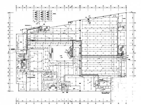 多层钢筋混凝土结构建材商场电气CAD施工图纸（二次原理图）(联动控制系统) - 2