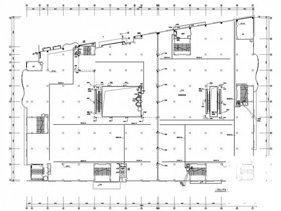 多层钢筋混凝土结构建材商场电气CAD施工图纸（二次原理图）(联动控制系统) - 3
