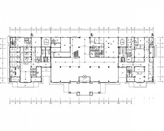 市地上5层中心医院门诊大楼电气CAD施工图纸（甲级设计院） - 3