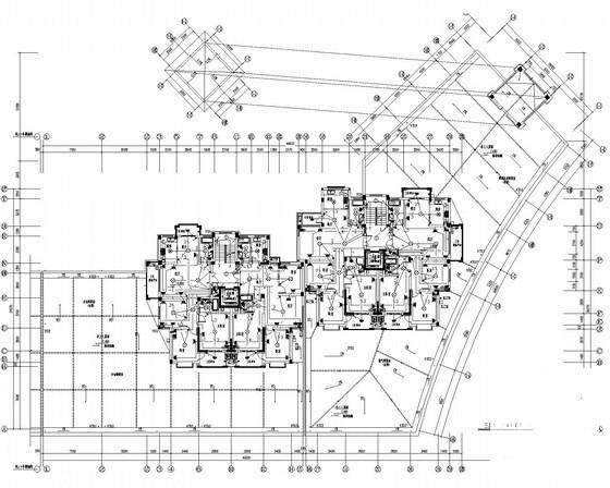 11层高档住宅楼社区电气CAD施工图纸（高32.42米） - 2