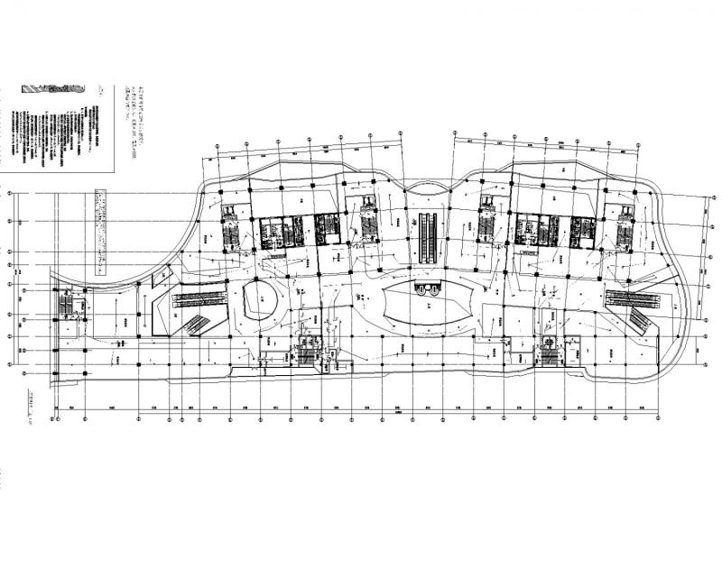 20层商业办公综合楼电气CAD施工图纸（甲级院设计，高86.5米） - 1