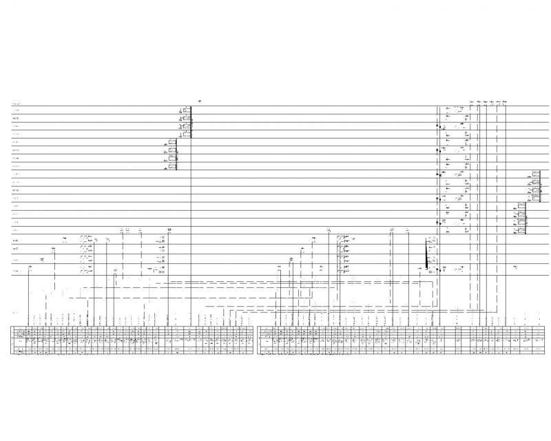 20层商业办公综合楼电气CAD施工图纸（甲级院设计，高86.5米） - 4