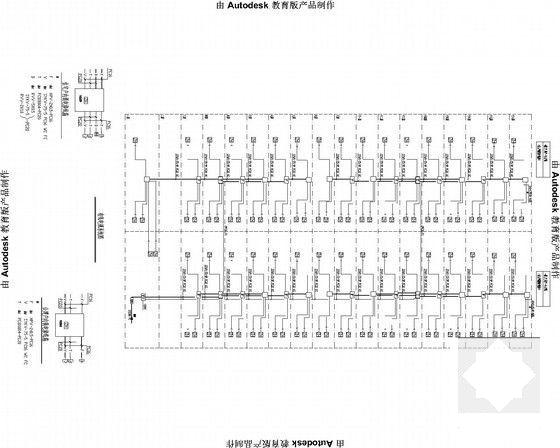 18层住宅楼电气CAD施工图纸（高55.1米） - 5