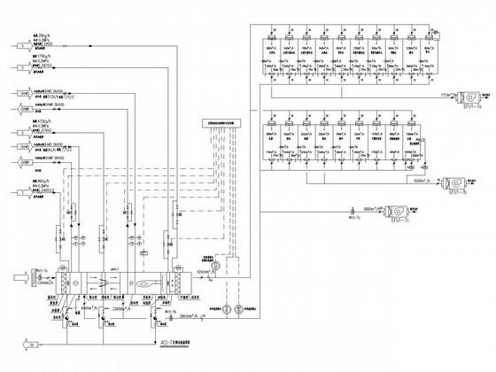 制药车间净化空调系统CAD施工图纸(冷冻工程) - 2