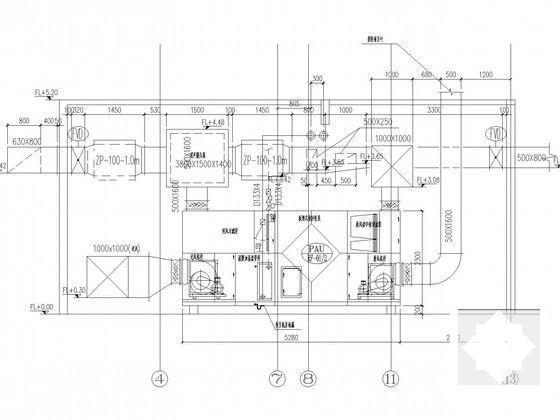 33层高档公寓住宅楼建筑暖通空调设计CAD施工图纸(著名院设计，含负荷计算书)(水系统流程图) - 5