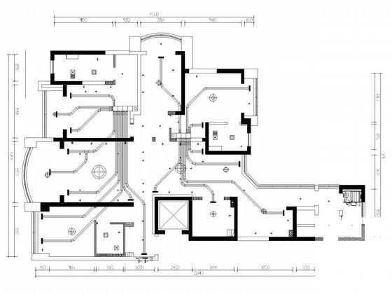 高档住宅小区毛细管空调系统CAD施工图纸 - 2