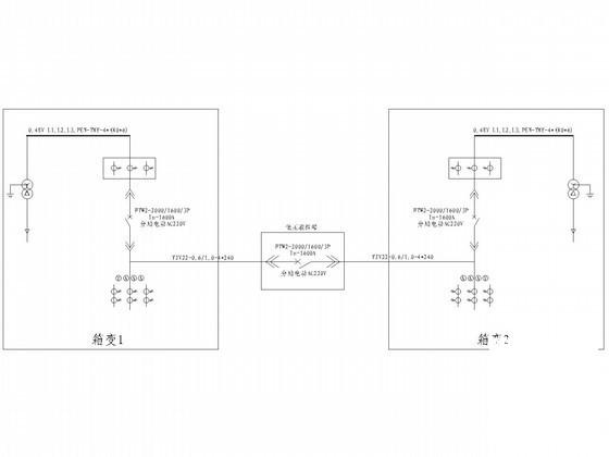 大型小区10KV变配电工程CAD施工图纸（系统图、大样图） - 3