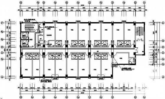 15层小区商业楼电气CAD施工图纸 - 3