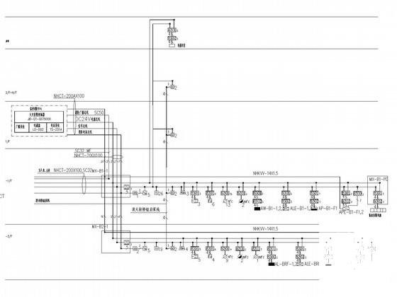 33层知名住宅楼地产项目强弱电系统CAD施工图纸102张（地下室工程） - 3