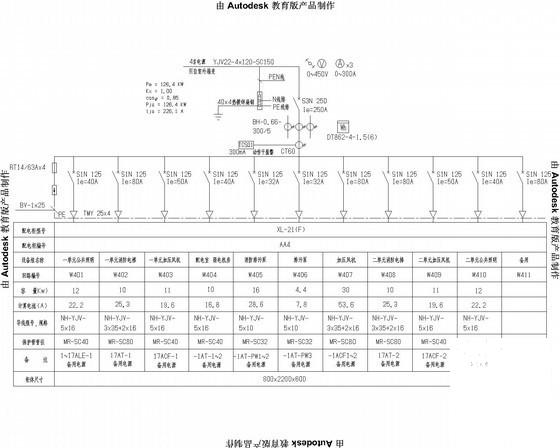 二类高层商住楼强弱电系统CAD施工图纸 - 3