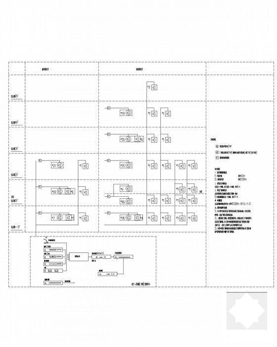 4层级博物馆强弱电系统CAD施工图纸90张 - 5