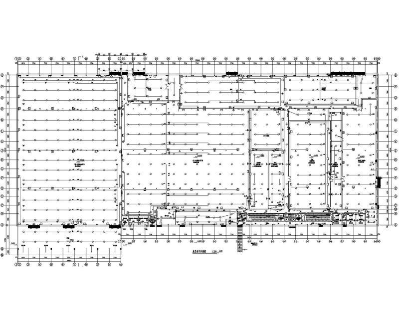 投资公司厂区园区建筑群电气CAD施工图纸（厂房、办公楼、宿舍楼、水泵房、垃圾房、附属用房等） - 1