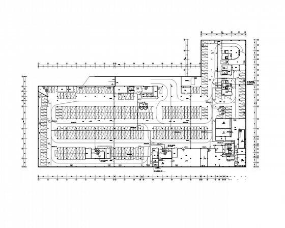 18层商业大厦强弱电CAD施工图纸（供配电、安防对讲、火灾报警系统） - 3