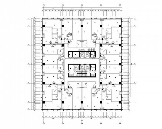 22层知名广场公寓楼强弱电CAD施工图纸（一类高层、甲级设计院）(火灾自动报警) - 2