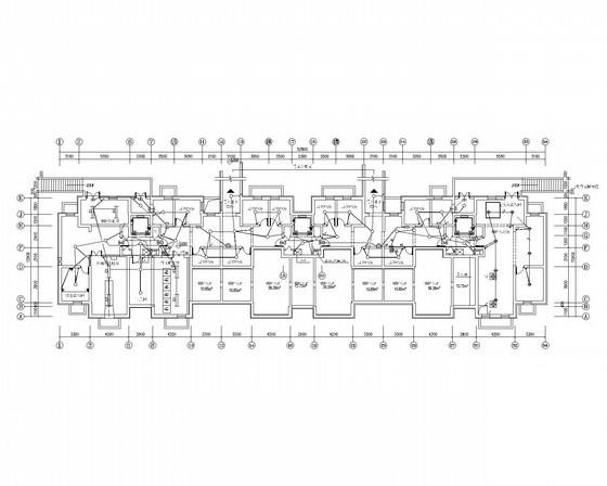 17层住宅楼强弱电CAD施工图纸 - 2