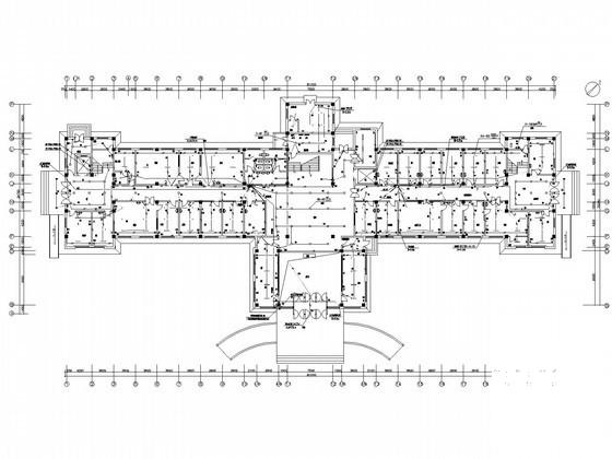 县级市5层医院电气CAD施工图纸 - 2