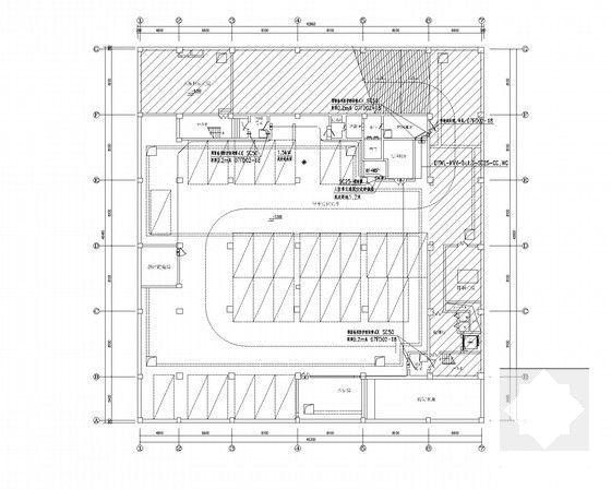 4层酒店强弱电CAD施工图纸（人防） - 5