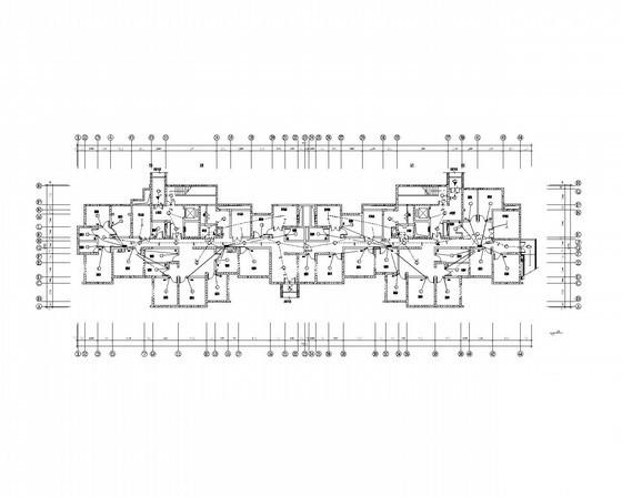 一类高层小区强弱电CAD施工图纸 - 1