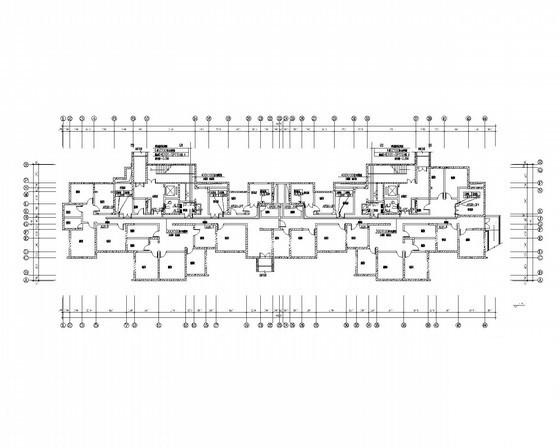 一类高层小区强弱电CAD施工图纸 - 2