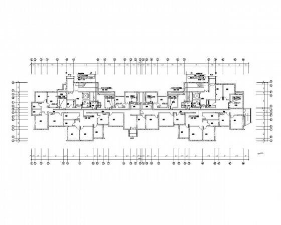 一类高层小区强弱电CAD施工图纸 - 2