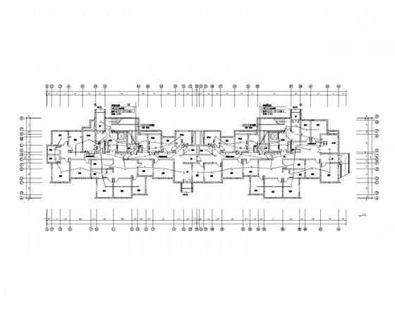 一类高层小区强弱电CAD施工图纸 - 3