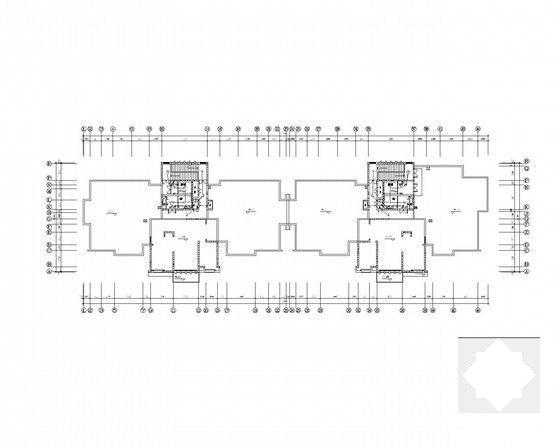 一类高层小区强弱电CAD施工图纸 - 4