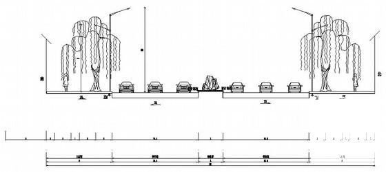 道路市政电气管线与照明CAD施工图纸（节点大样：灯具,配电箱） - 1