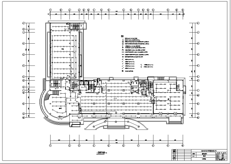 一类建筑地上21层国企写字办公楼电气设计CAD施工图纸 - 4