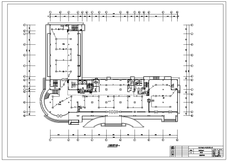 一类建筑地上21层国企写字办公楼电气设计CAD施工图纸 - 5